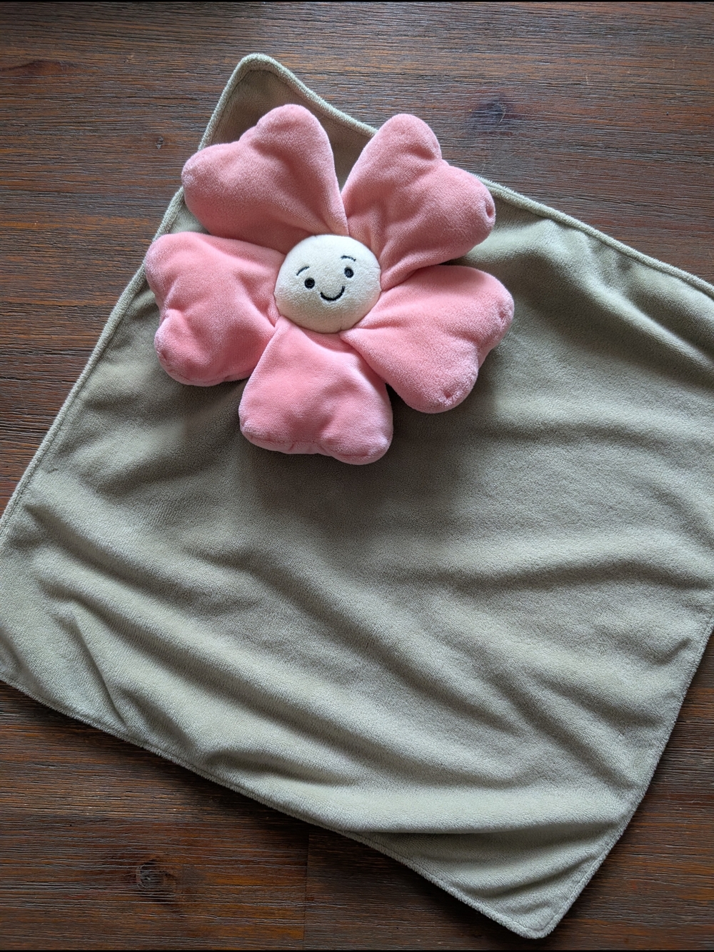 Jellycat Pink Flower Comforter